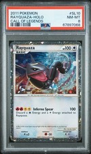 2011 POKEMON CALL OF LEGENDS #SL10 RAYQUAZA-HOLO PSA 8