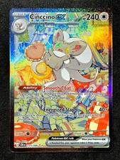 Pokémon Cinccino ex 119/086 SIR Chaos Rising CRI NM Pack Fresh Full Art