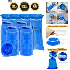 Vomit Bags Disposable 100 Pack Emesis Bags for Car, Puke Nausea Bag for Trave...