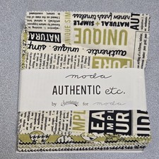 Authentic Etc Charm Pack 5" - by Sweetwater OOP Moda Fabrics