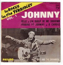 Johnny HALLYDAY     Belle   Pochette Papier     7" 45 tours EP