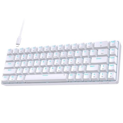 TMKB Mechanical Gaming Keyboard, T68se 60% Percent Keyboard with USB Cable, A...