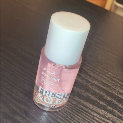 PINK Fresh & Clean Body Mist 2.5 fl oz Sweet Apple Tangerine Sea Spray