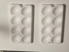 TUPPERWARE Vintage Deviled Egg Keeper Carrier Tray Replacement Parts Trays Only