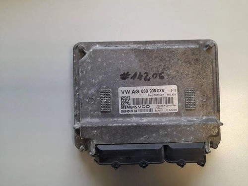 VW POLO 9N Motorsteuergerät ECU 03D906023 1.40 Diesel 2008 31942702
