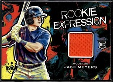 2022 Panini Diamond Kings Rookie Expression Gold Holo Jake Meyers #RE-JM  Jersey