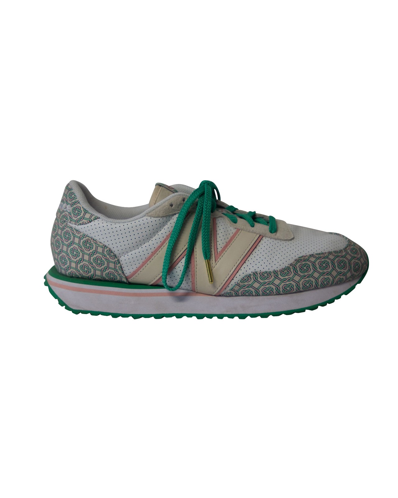 New Balance 237 Casablanca Sneakers in Munsell White Silk New Balance 237 Casablanca Sneakers in Munsell White Silk