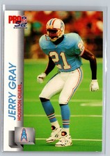 1992 Pro Set #511 Jerry Gray Houston Oilers
