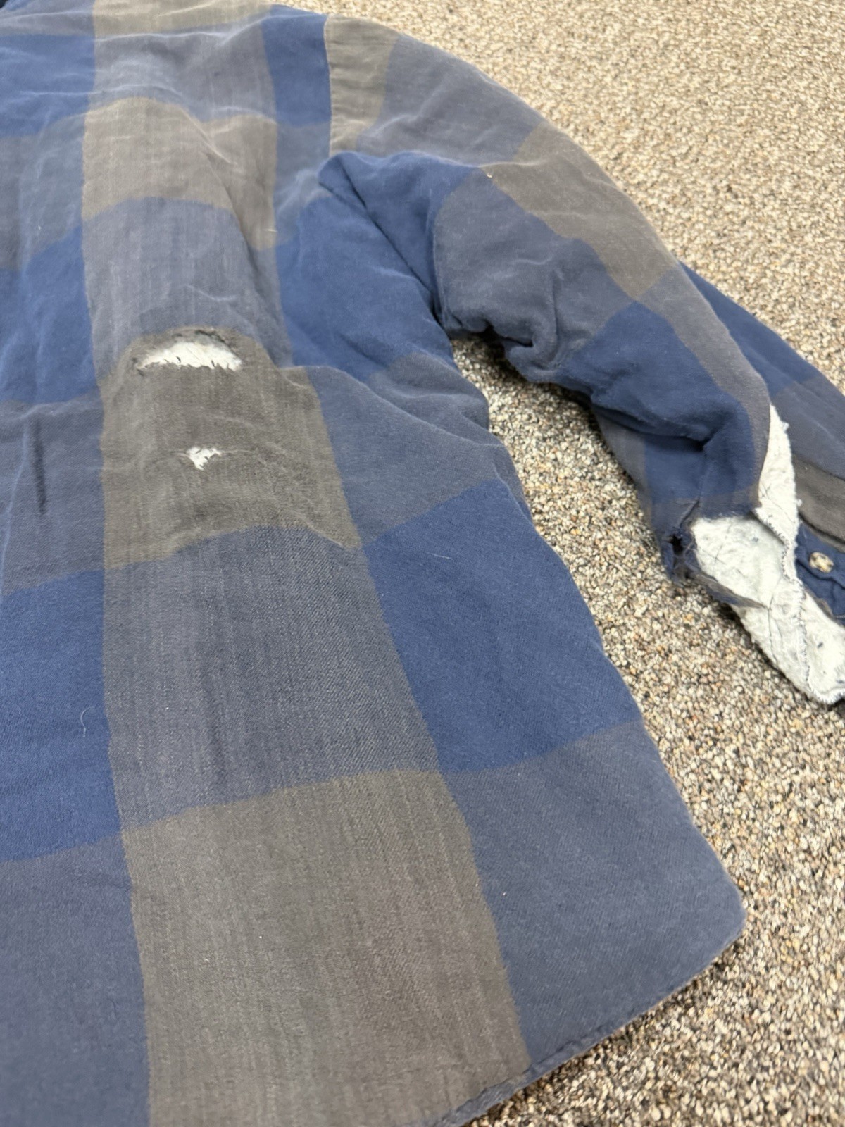 Vintage 1990s Basic Editions Cotton Work Flannel … - image 8