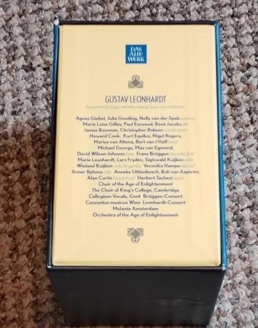 The New GUSTAV LEONHARDT Edition WARNER DAS ALTE WERK 35CD Boxset NM - Image 2 of 4