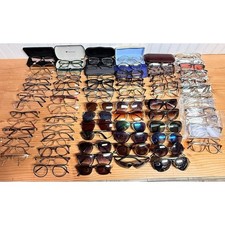 Wholesale Bulk Lot of 80 Eyeglasses  Sunglasses Frames Only Vtg To Modern