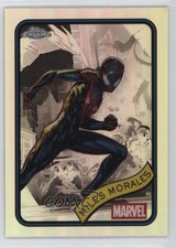 2025 Topps Chrome Marvel Comics Refractor Miles Morales #176 0xk0