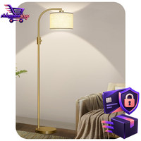 Stehlampe 165Cm Gold Dimmbar Bogenlampe FüR Wohnzimmer Beleuchtung