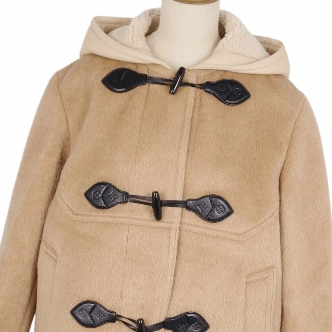 LOUIS VUITTON（LV） Louis Vuitton Giacca Cappotto Borsone Lunghezza Corta Cappuccio Lama Monogram Usato0