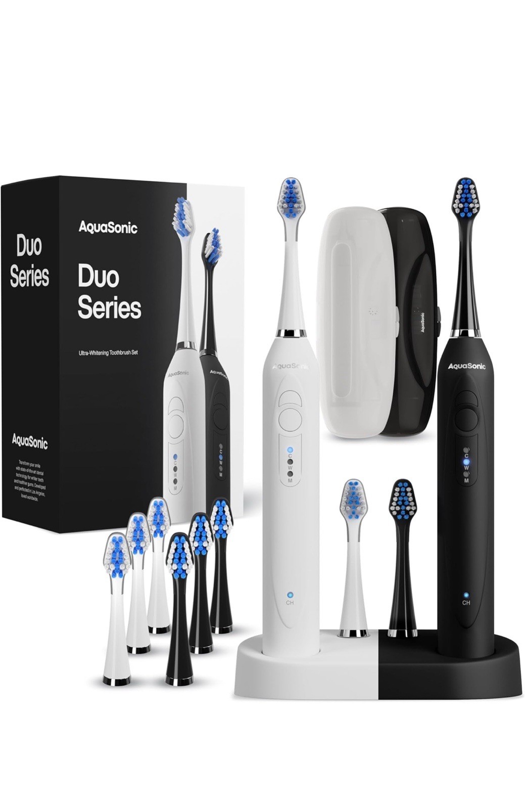 Dual Handle Ultra Whitening 40,000 VPM Wireless Charging Ele