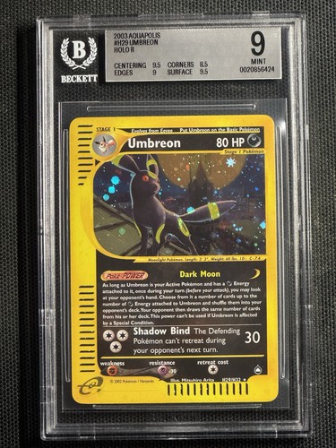 Umbreon graded BGS 9 for sale on eBay