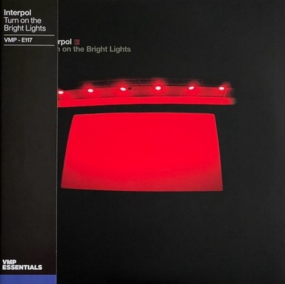 E117 Interpol    Turn On The Bright Lights Vinyl Me Please VMP SEALED MINT RARE