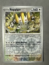 Pokemon TCG * SV Prismatic Evolutions * 86/131 Regigigas U REVERSE HOLO * NM