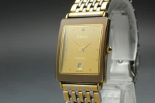 [Exc+5] Rado Florence 160.3605.2N Gold Dial Quartz Unisex Watch From JAPAN