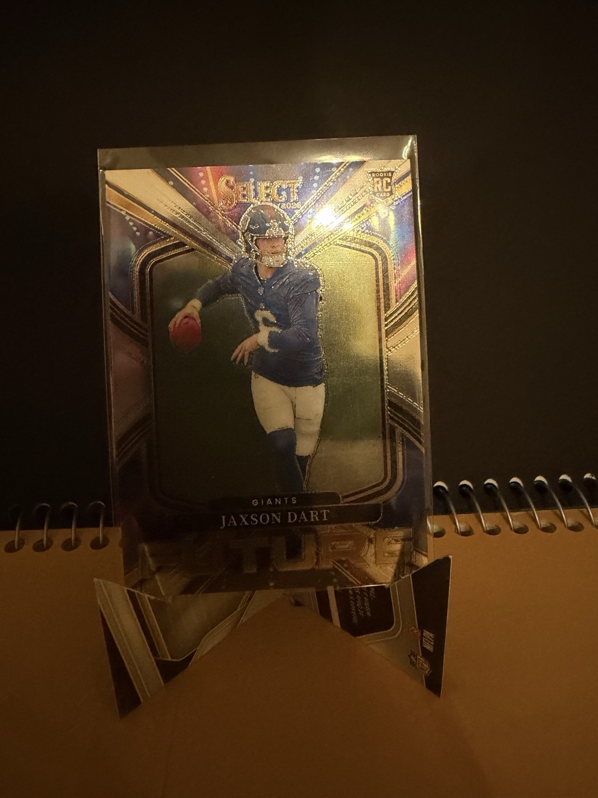 Panini 2025 Select Football Jaxson Dart Giants Rookie Select Future #19