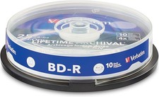 M DISC BD-R 25GB 4X Lifetime Archival White Inkjet Hub Printable Blank Blu-Ra...