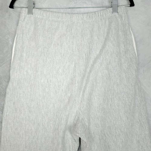 Pantalones deportivos Champion de colección tejido inverso para hombre grandes gris calentamiento EE. UU. Joggers años 90 - Imagen 18 de 23