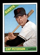 1966 Topps #349 Cap Peterson  EX/EX+ X2918373