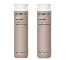 Lot of 2 Living Proof No Frizz Shampoo  Smooths  Stops Frizz  8 fl oz / 236ml