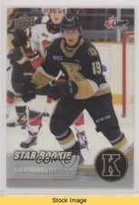 2021-22 Upper Deck CHL Star Rookie Clear Cut Paul Ludwinski #386 READ 4z8
