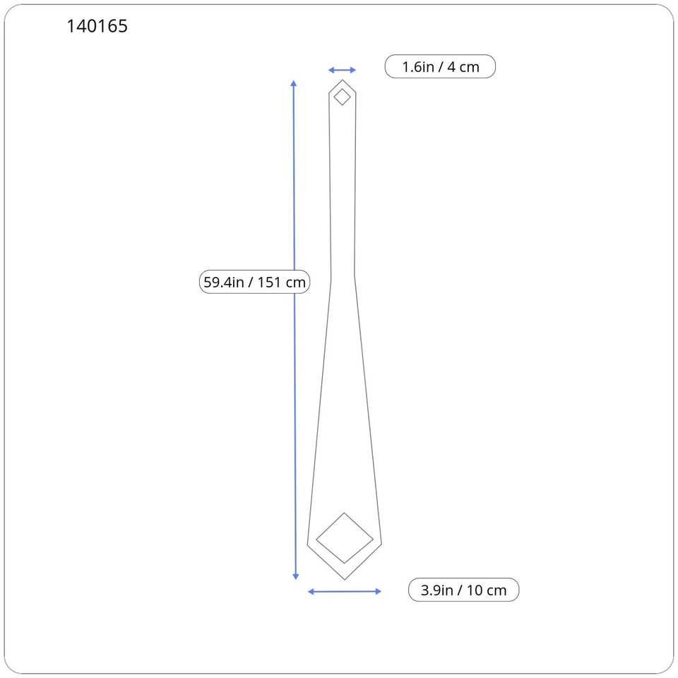 Van Heusen Corbata Hombre Talla Única Multicolor Punta Estampado Clásico 100% - Imagen 3 de 4