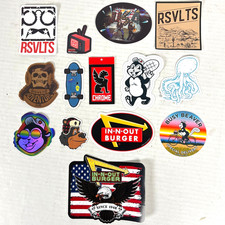 RSVLTS Busy Beaver In-N-Out Burger 14 Sticker Bundle Roosevelts Chrome Socco