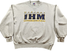 Vintage Russell Athletic Crewneck Sweatshirt 90s Made In USA High School Size L