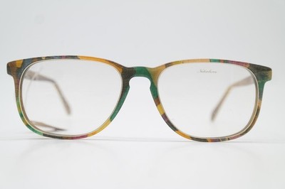 Brille MO COMET Naturhorn Mehrfarbig Oval Brillengestell eyeglasses Neu