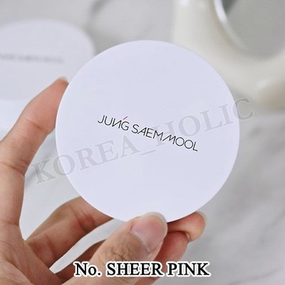 JUNGSAEMMOOL Pro-lasting Finish Powder Pact 7,5g #Sheer Pink Koreanische Kosm...