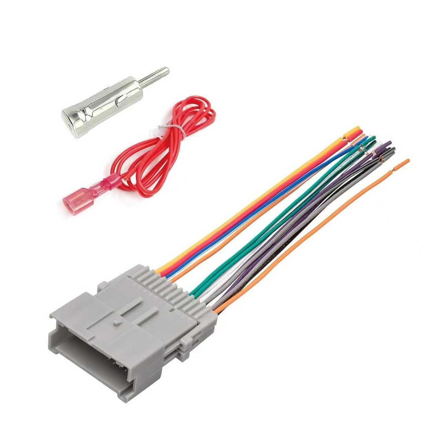 3 PCS Car Stereo Wiring Harness, Audio Wire Adapter for Vehi