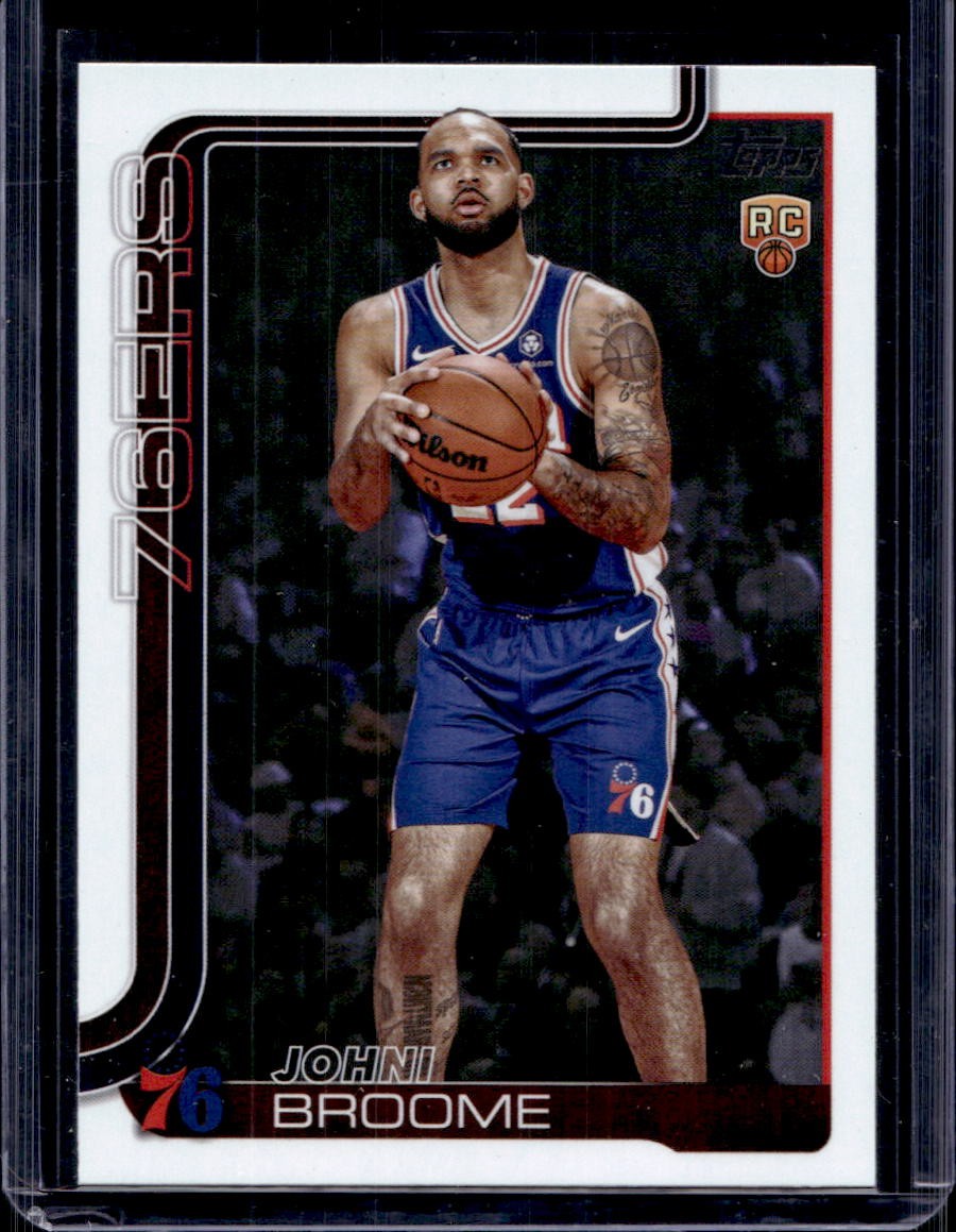 Johni Broome 2025-26 Topps #235 Rookie Qty Available
