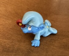 Baby Smurf With Rattle PVC Figurine