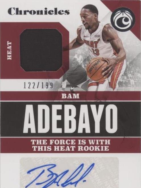 2017-18 Panini Chronicles - Bam Adebayo #CSS-BAM - 1 of 2