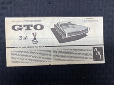Amt 65 Pontiac Tempest Gto 5615 Trophy Barris Instructions Original Manual