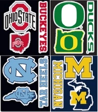 Brand New NCAA All Teams Team ProMark Die-Cut Decal Stickers 3-Pack