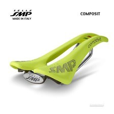 NUOVA sella Selle SMP COMPOSIT: GIALLO FLUO - MADE IN iTALY!