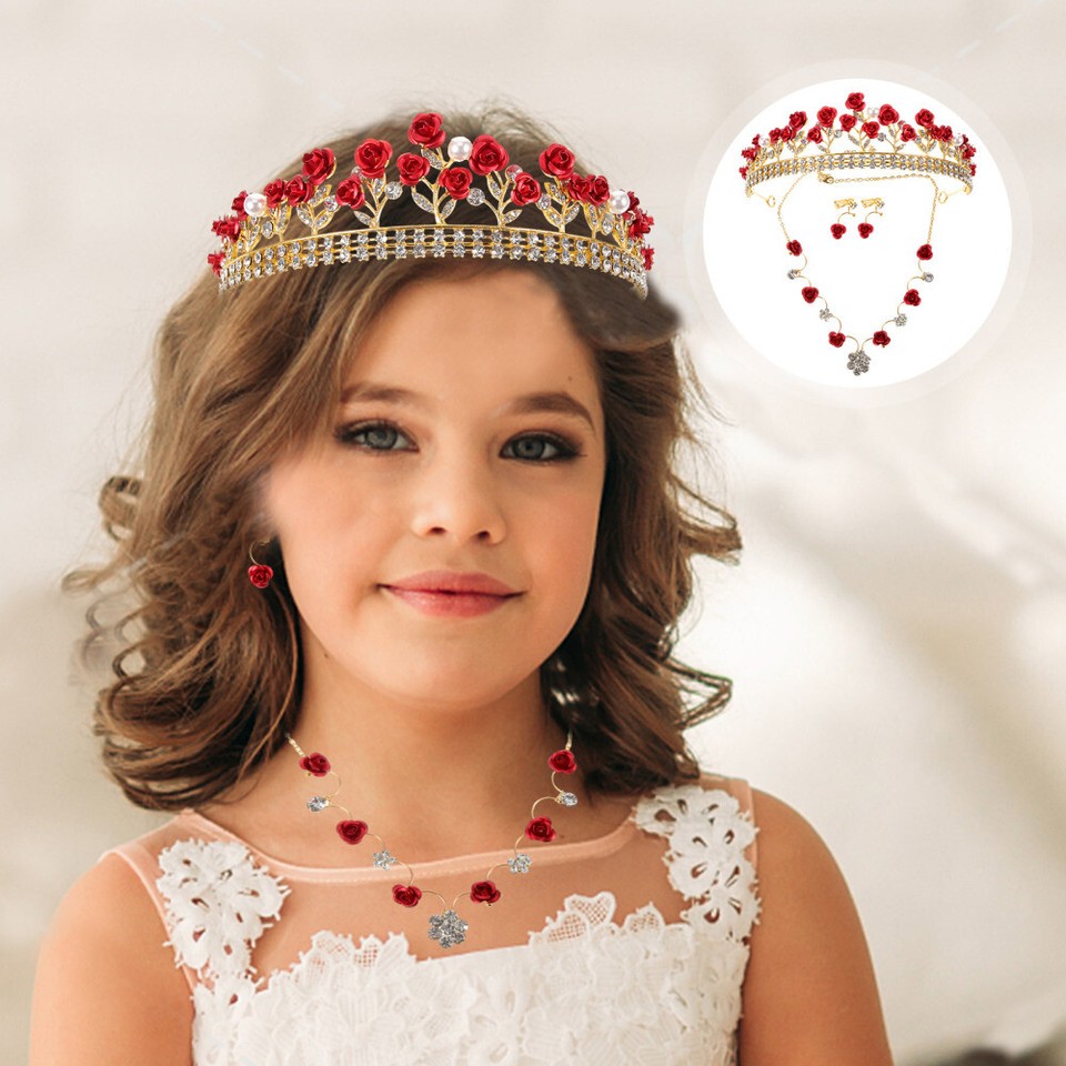 Rhinestone Hair Accessories Birthday Party Crowns Girls Coronas De Quinceañeras eBay