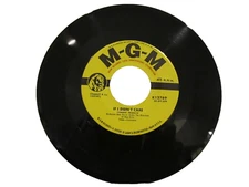 45 RECORD - CONNIE FRANCIS - IF I DIDN'T CARE   