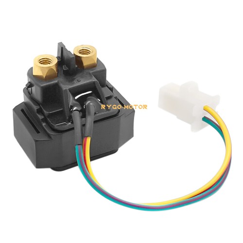 Start Stop Switch & Starter Solenoid Relay for Yamaha Grizzly 600 Kodiak 400 YFM - Foto 8 di 12