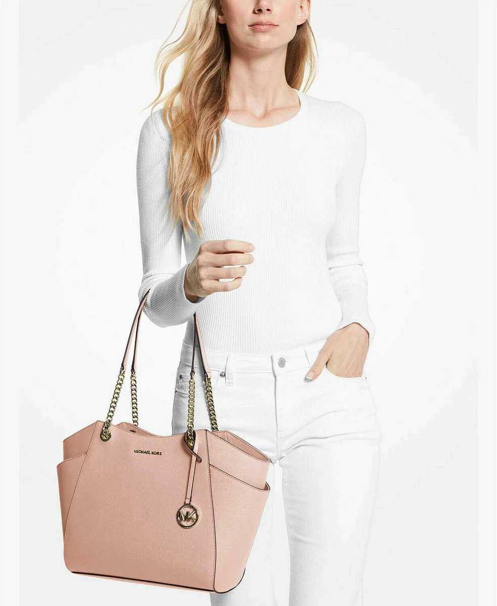 Michael Michael Kors Jet Set Travel Large Tote (Soft Pink)