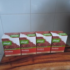 4 x Boxes Planet Organic Herbal Tea Rooibos (25 Tea Bags each box)