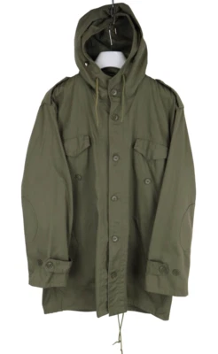 Unbranded Jacke Herren (EU) 54 Militär Abnehmbare Fütterung Ellbogenpatch Khaki - Bild 1 von 4