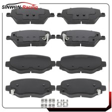 For 2015 2016 2017 2018 2019 Jeep Renegade Front and Rear Brake Ceramic Pads