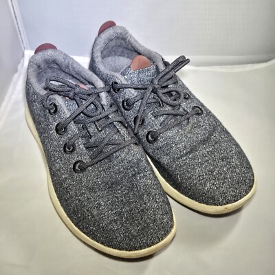 Allbirds Merino Wool Runner Shoes Mens Size 12 Gray 0521 NV1