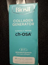 Natural Factors Biosil Skin, Hair, Nails  60 Vegetarian Capsules Exp 12/25